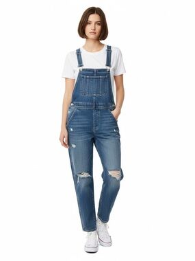 NWT GAP Women’s Distressed Denim Overalls
